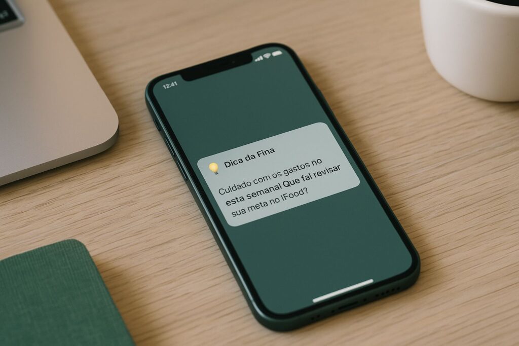 Dicas de finanças no WhatsApp.